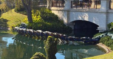 PHOTOS: Magic Kingdom Preparing to Drain Cinderella Castle Moat