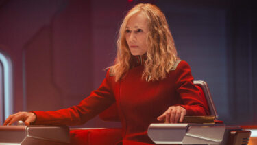 Star Trek showrunner’s ‘favorite content’ on social media mimics captain sitting in her chair