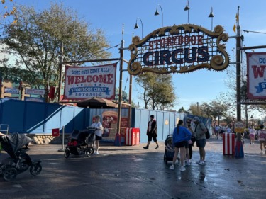 PHOTOS: Big Top Souvenirs Refurbishment Begins in Storybook Circus