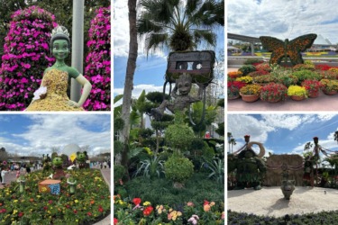 Muppets, Moana, Groot & More Topiaries Arrive at EPCOT for Flower and Garden Festival
