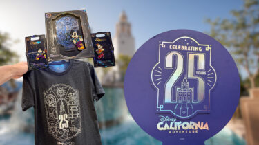 Photos: Disney California Adventure 25th Anniversary Collection Arrives on Store Shelves Two Days Ahead of the Big Day