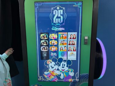 25th Anniversary Photo Booth Available at Disney California Adventure