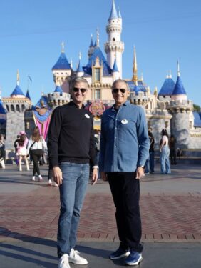 Outgoing Disney CEO Bob Iger & Incoming CEO Josh D’Amaro Seen at Disneyland Together