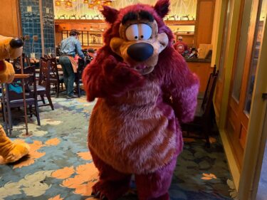 Humphrey the Bear Makes His Disney Parks Debut