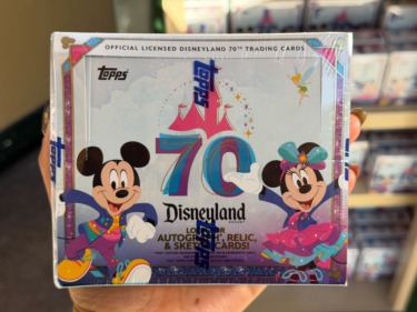 Topps Disneyland 70th Anniversary Trading Cards Now Available in Downtown Disney
