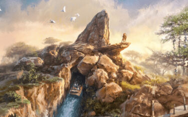 New ‘Lion King’ log flume ride | Concept art, scale model, story details