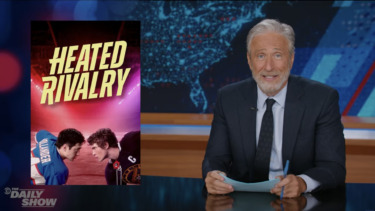 ‘Daily Show’: Jon Stewart Acknowledges “Super Weird Year” For Hockey, Asks If Kash Patel Is “A Make-A-Wish Man” After Olympic Partying