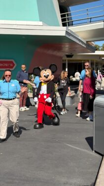 Mickey Mouse & Donald Duck Roaming in Magic Kingdom