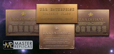 Review: Master Replicas’ New STAR TREK Dedication Plaque Replicas