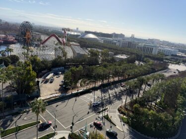 Perimeter Fence Under Construction Near New Coco Ride Site at Disney California Adventure