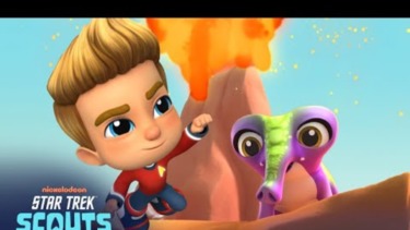 Star Trek: Scouts rescue a baby animal in the holodeck!