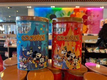 Sensational Six M&M’s Cookie Tins Now Available at Walt Disney World