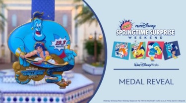 runDisney Released the Springtime Surprise Medals — Spoiler Alert — There’s GLITTER