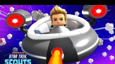 Star Trek: Scouts encounter a popcorn kernel asteroid!