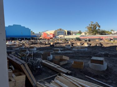 More Coaster Footers Installed for Fast & Furious Hollywood Drift at Universal Orlando