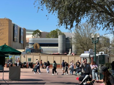 More of the Star Wars Launch Bay Façade Removed from Disney’s Hollywood Studios