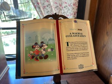 Magical Book Added to Twinings Shop in EPCOT