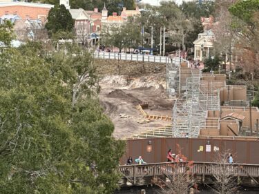 Foundations Take Shape for New Piston Peak Buildings at Magic Kingdom