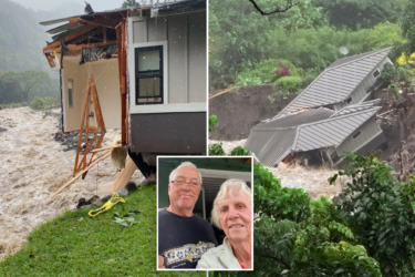 Elderly couple lose dream Hawaii home after it was destroyed by floods: ‘Everything’s gone’