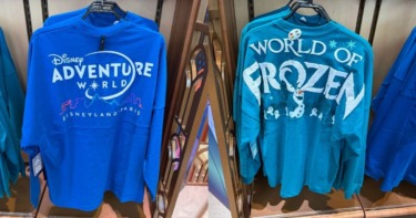 PHOTOS: Check Out the Disney Adventure World and World of Frozen Spirit Jerseys in Disneyland Paris!