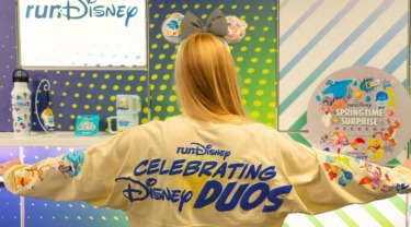 First Look at 2026 runDisney Springtime Surprise Weekend Merchandise Featuring Disney Duos
