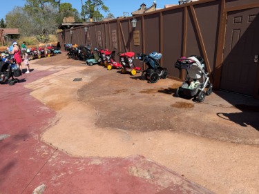 PHOTOS: New Themed Pavement Debuts Outside Big Thunder Mountain Railroad