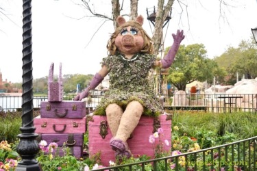 Miss Piggy Topiary Receives Updated Look for EPCOT International Flower & Garden Festival 2026