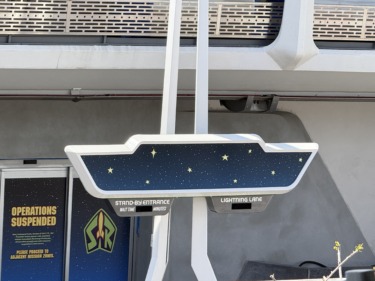 Photos: New Buzz Lightyear’s Space Ranger Spin Marquee Looms Over Construction Walls