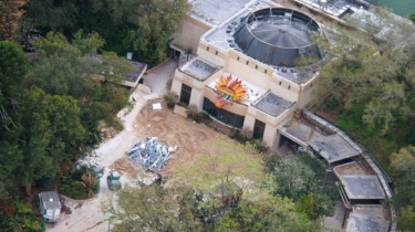 Demolition is Underway for Former Dinosaur Ride at Disney’s Animal Kingdom