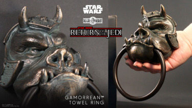 Turn Your Bathroom Into Jabba’s Palace with the Star Wars Gamorrean Guard Towel Ring from Regal Robot