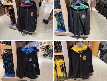 Hogwarts House Hoodies Drop at Universal Orlando Resort