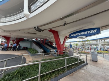 PeopleMover is Currently Not Moving People at Magic Kingdom
