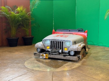 Jurassic Park T. Rex Chase Photo-Op Experience at Islands of Adventure