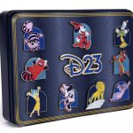 D23-Exclusive Gold Member Disney Classics and Fan Favorites Boxed Pin Set