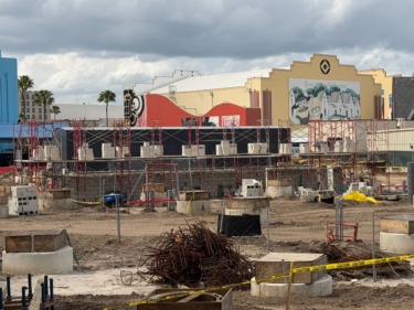 First Scaffolding Spotted at Fast & Furious: Hollywood Drift at Universal Orlando Resort