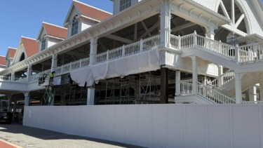 Updated Look at the Construction at Disney’s Grand Floridian Resort