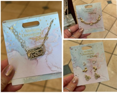 Disney Parks Always Dreaming Jewelry Pieces Arrive at Walt Disney World