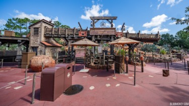 New Themed Pavement Revealed at Big Thunder Mountain Railroad