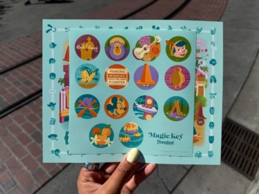 Disney California Adventure 25th Anniversary Scavenger Hunt Map Now Available for Magic Key Holders