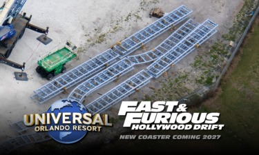 Universal Orlando Drift Coaster Update: Track Revealed, Structures Built, and Possible Timeline