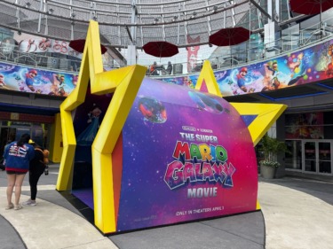 ‘The Super Mario Galaxy Movie’ Photo Ops Appear At Universal CityWalk Orlando