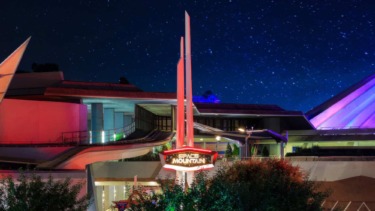 New Space Mountain-esque Sign Arrives for Buzz Lightyear’s Space Ranger Spin at Magic Kingdom