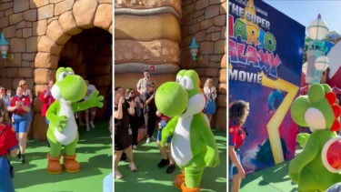 Yoshi Makes Epic Universe Debut Ahead of ‘The Super Mario Galaxy Movie’ Release