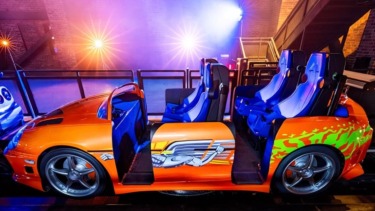 Ride Vehicles Revealed for The Fast & Furious: Hollywood Drift at Universal Studios Hollywood