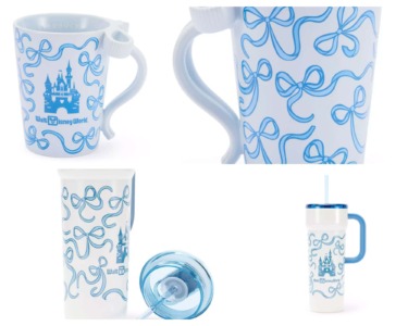Walt Disney World Starbucks Blue Bow Mug and Tumbler Now Available Online