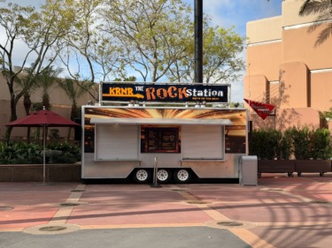 Rock ‘n’ Roller Coaster Snack Kiosk The KRNR Shuttered at Disney’s Hollywood Studios