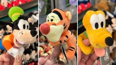 Tigger, Goofy, and Pluto Plush Magnet Buddies at Walt Disney World