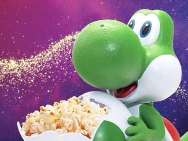 ‘Super Mario Galaxy Movie’ Yoshi Popcorn Bucket Debuting at AMC & Cinemark Theaters