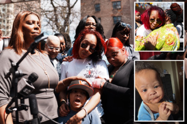 Father of 7-month-old gunned down by thugs in NYC makes emotional revelation at vigil