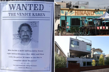 He built a beachside mansion — now ‘Venice Karen’ ‘manically’ calls cops 30 times a day with noise complaints